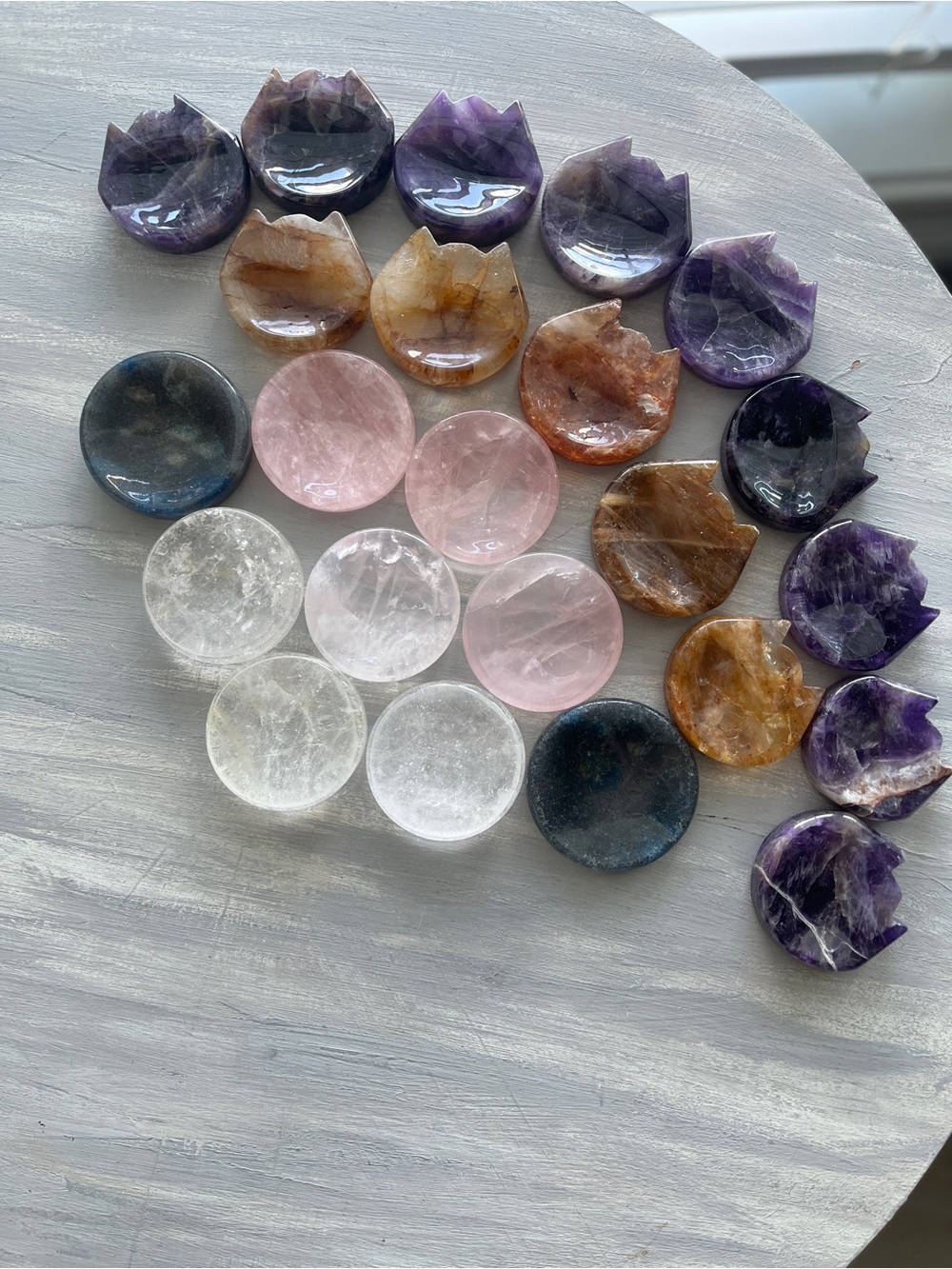 Crystal trinket dish